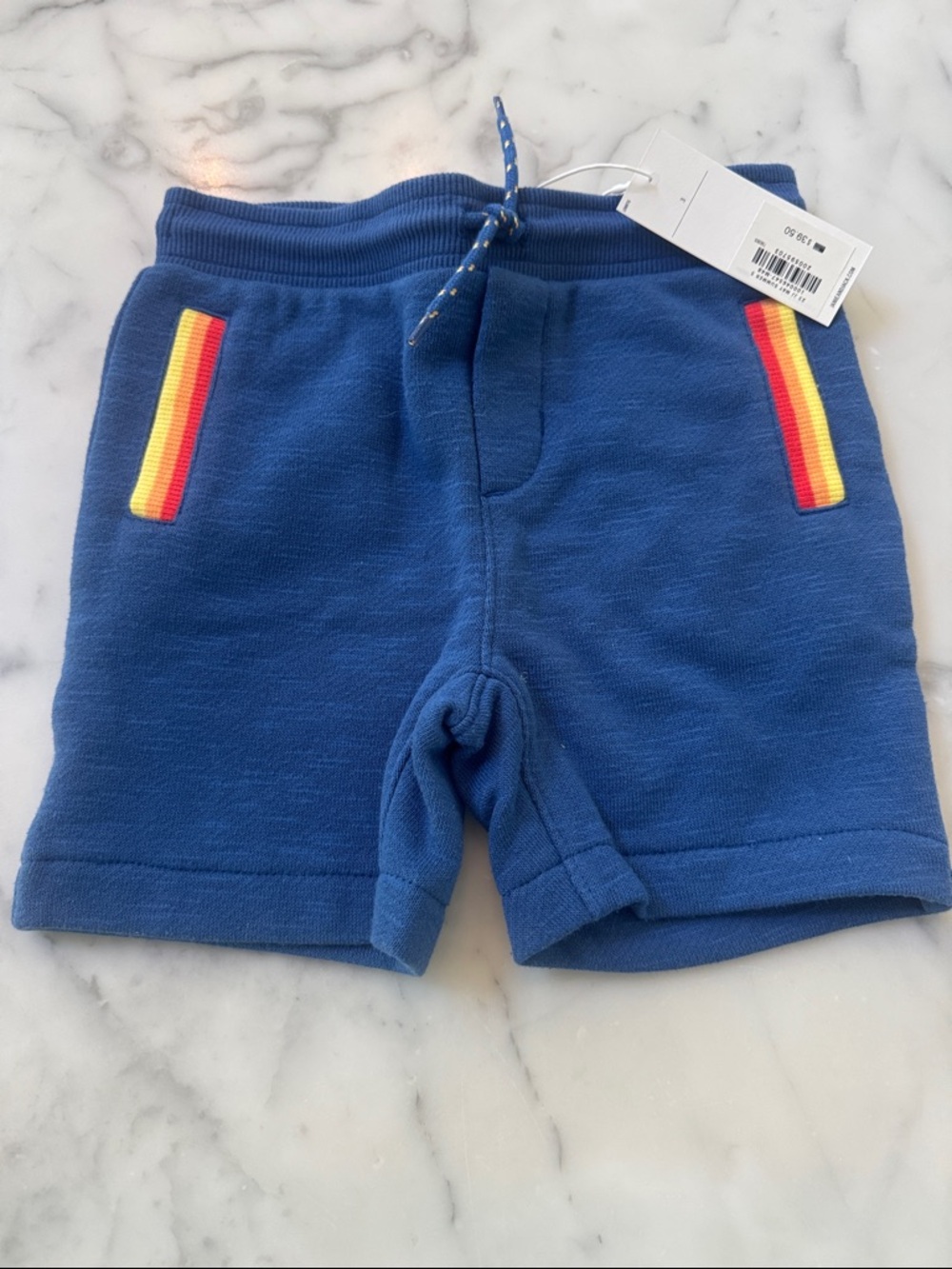 Janie and Jack Shorts with Striped Pockets